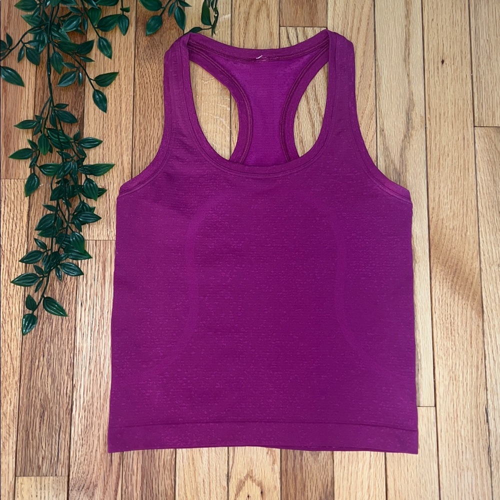 Lululemon Athletica Magenta Tank Top